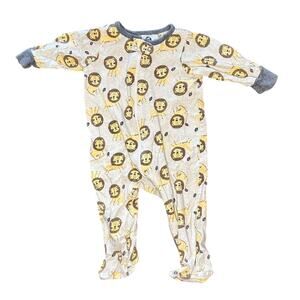 3M-6M Baby Lion Footie Pajama PJ Gerber